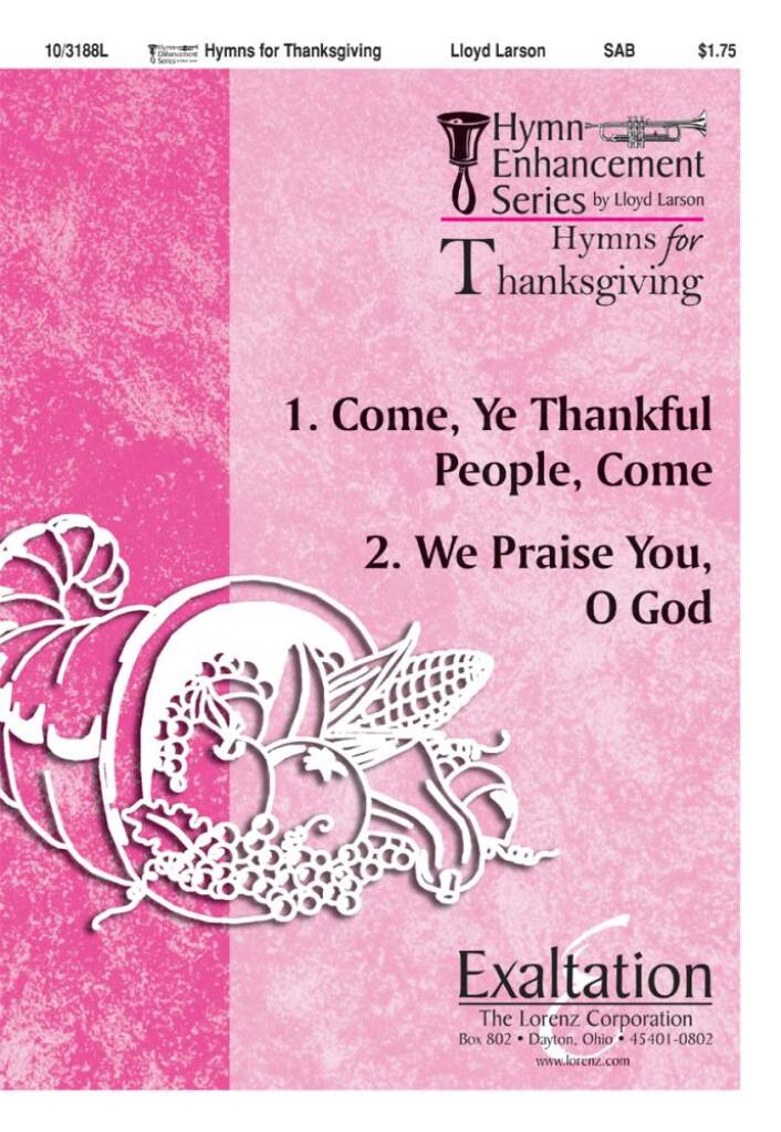 Hymns For Thanksgiving